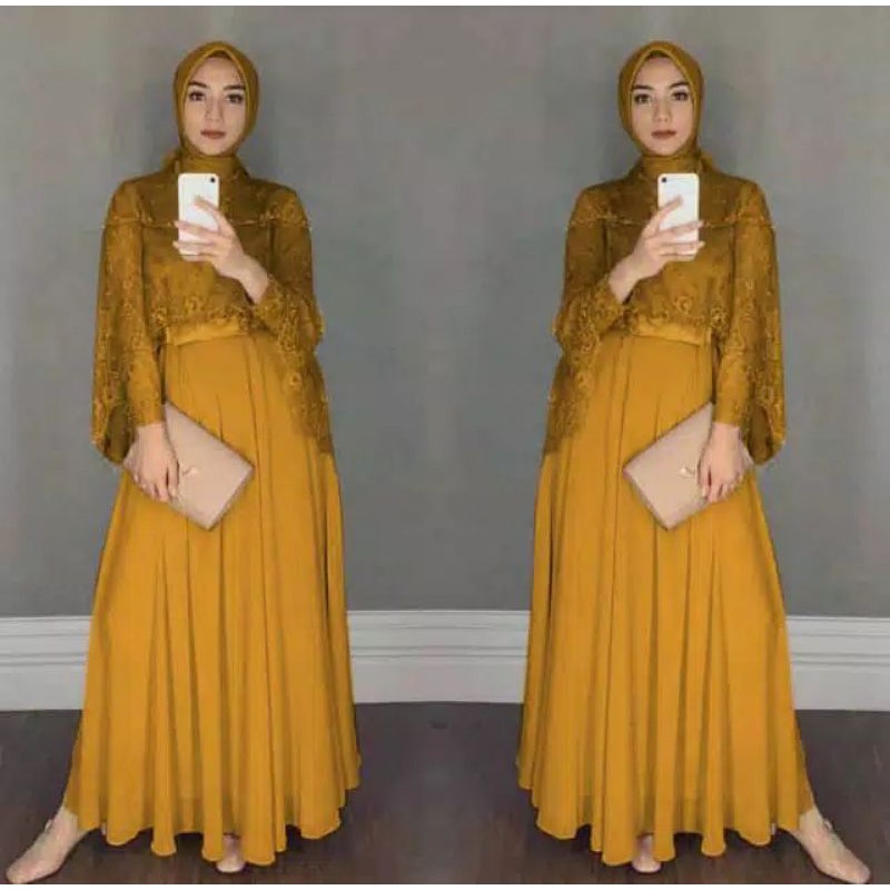 XOS - MAXI CHIKITA / MAXI DRESS WANITA / MAXI HIJAB TERBARU / MX GAMIS / FASHION MUSLIM / BISA COD✅