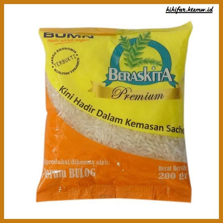

ANEKA-BERAS- BERASKITA PREMIUM SACHET 1KG -BERAS-SEHAT.