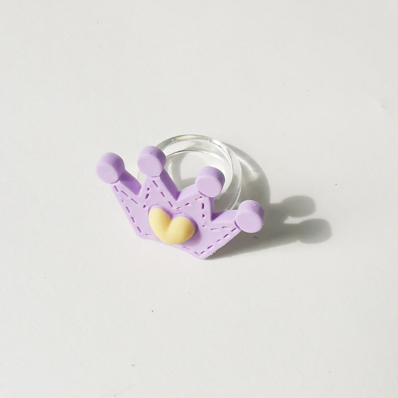 Cincin Resin Motif Kartun Lucu Untuk Wanita