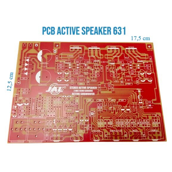 PCB POWER SPEAKER ACTIVE 631