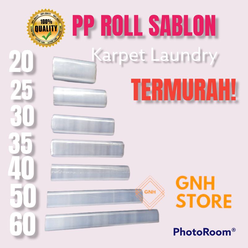 Plastik roll karpet laundry/ Plastik karpet 1kg