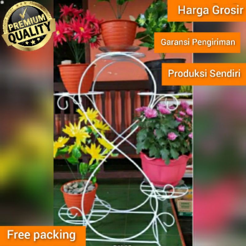 StandPotBesiStandingPotMurahRakBungaBesiRakBungaMurah