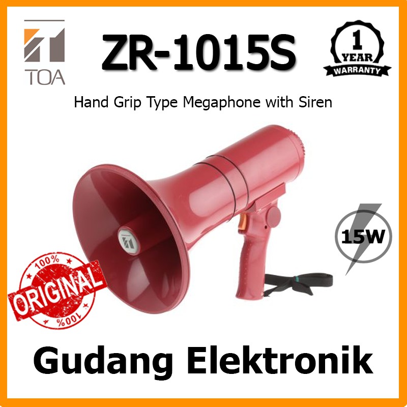 Megaphone TOA ZR-1015S / Megaphone Genggam