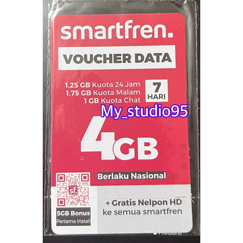 Vocher Smartfren 4GB 7 HARI