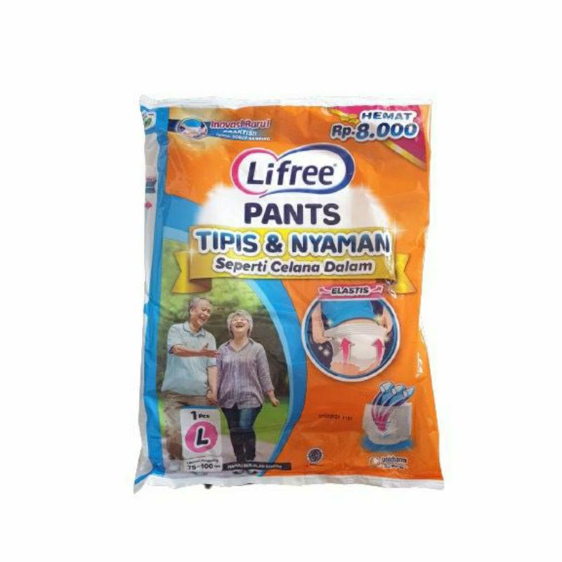 Lifree popok dewasa celana L