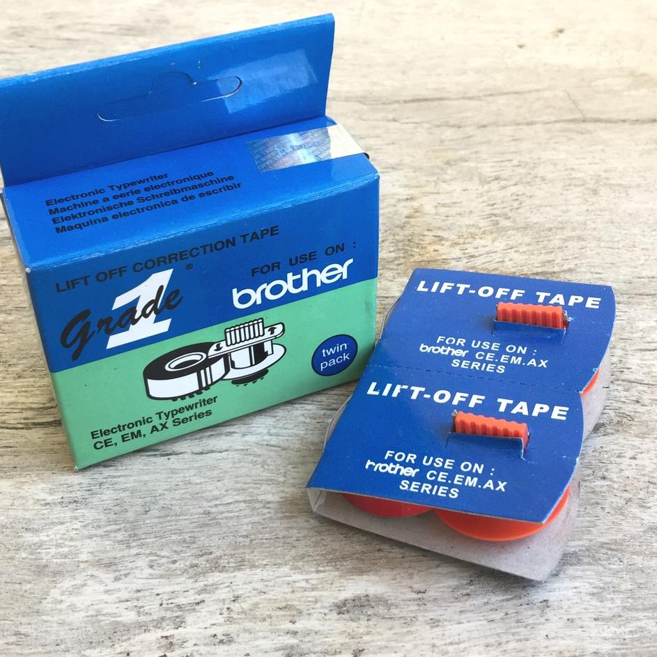 

Model Baru Lift Off Correction Tape Grade1 For Brother isi 2 Pita Penghapus Mesin Tik ,,