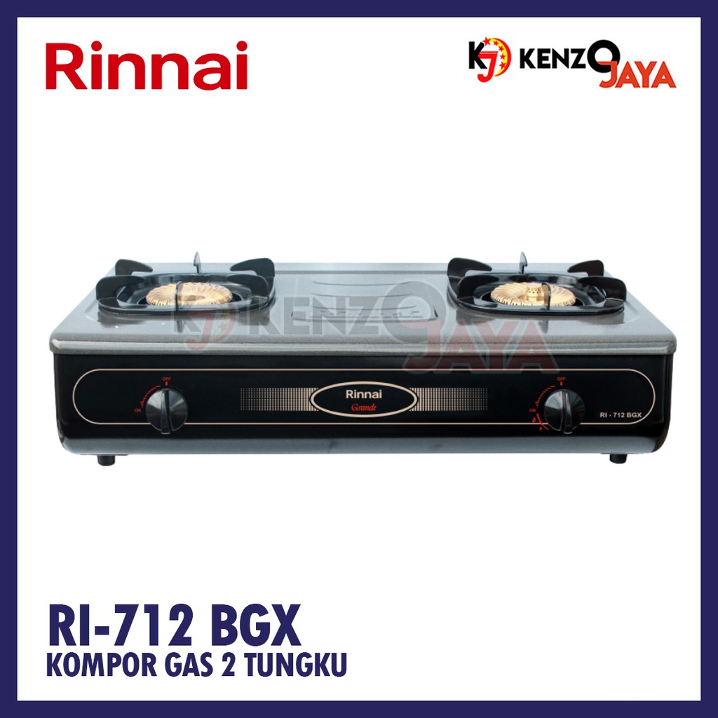 Jual Kompor Gas 2 Tungku Rinnai Ri 712 Bgx Shopee Indonesia