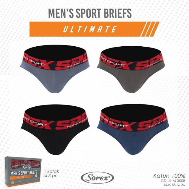 SOREX CELANA DALAM PRIA SOREX SPORT