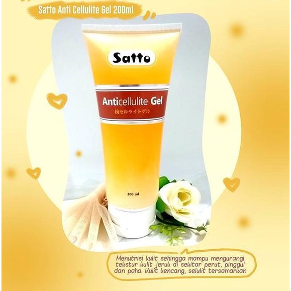 ☘️Yuri Kosmetik☘️ Satto Anticellulite Gel