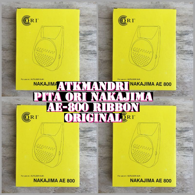PITA ORI NAKAJIMA AE 800 RIBBON ORIGINAL