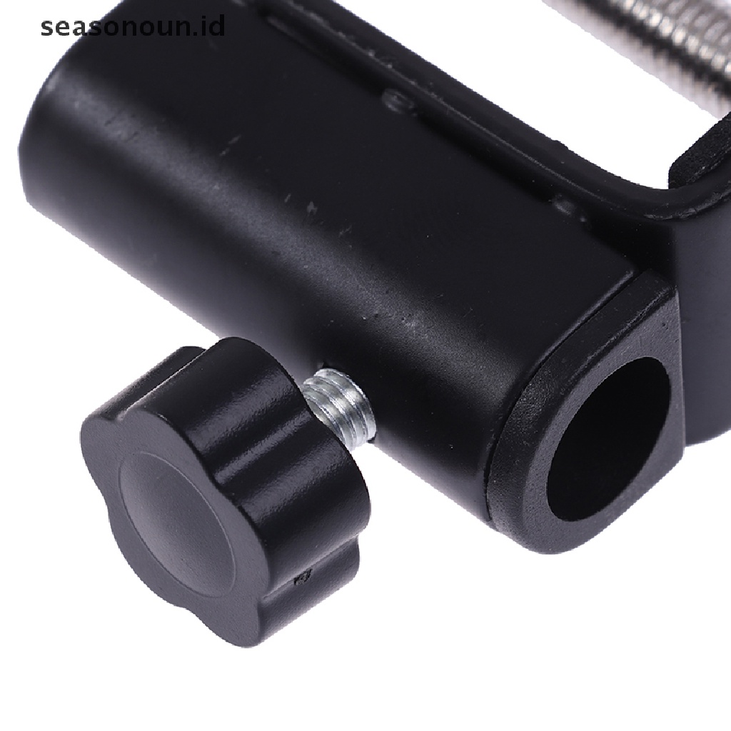 【seasonoun】 1Pc Cantilever Bracket Clamp Holder Metal Desk Lamp Clip Fittings Base Hose .