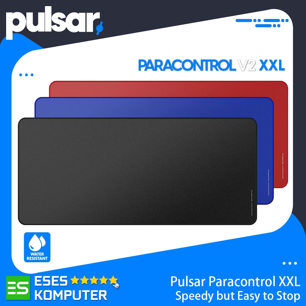 Mousepad Pulsar Paracontrol V2 XXL | Medium Speed | Mousepad Gaming