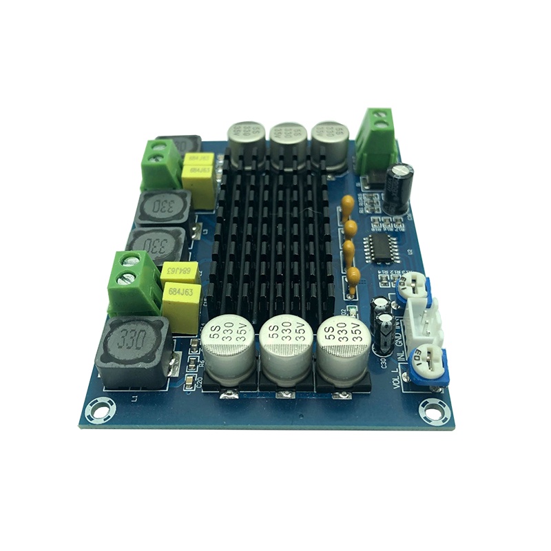 Xh-m543 Modul Board Power Amplifier Audio Digital High Power TPA3116D2 Class D Dual Channel 2x120w