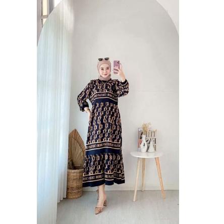 Terbaru.. GAMIS DIOR DIOR TERBARU GAMIS KEKINIAN || MIDI DRESS BUSUI KEKINIAN TERLARIS
