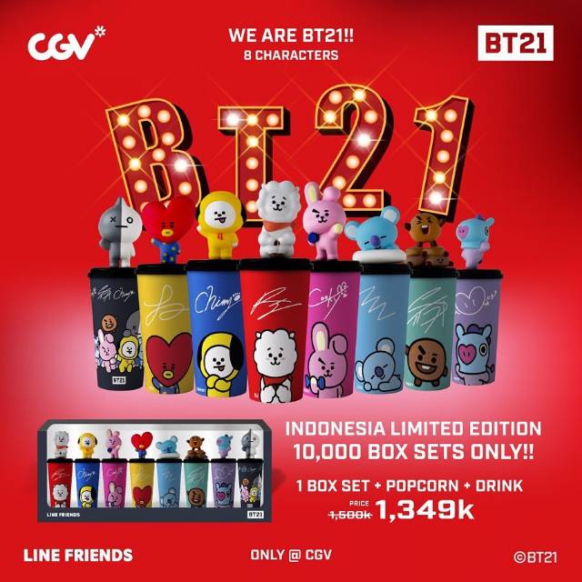 TUMBLR BT21 X CGV