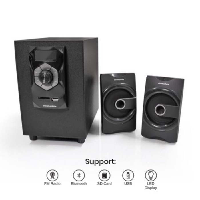 SPEAKER SIMBADDA CST 5000 N + / CST5000N BLUETOOTH SUBWOOFER BASS POWER GARANSI RESMI