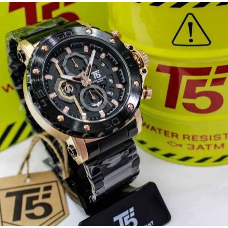 T5 H 3723 original jam tangan pria T5 H3723 crono aktif sporty