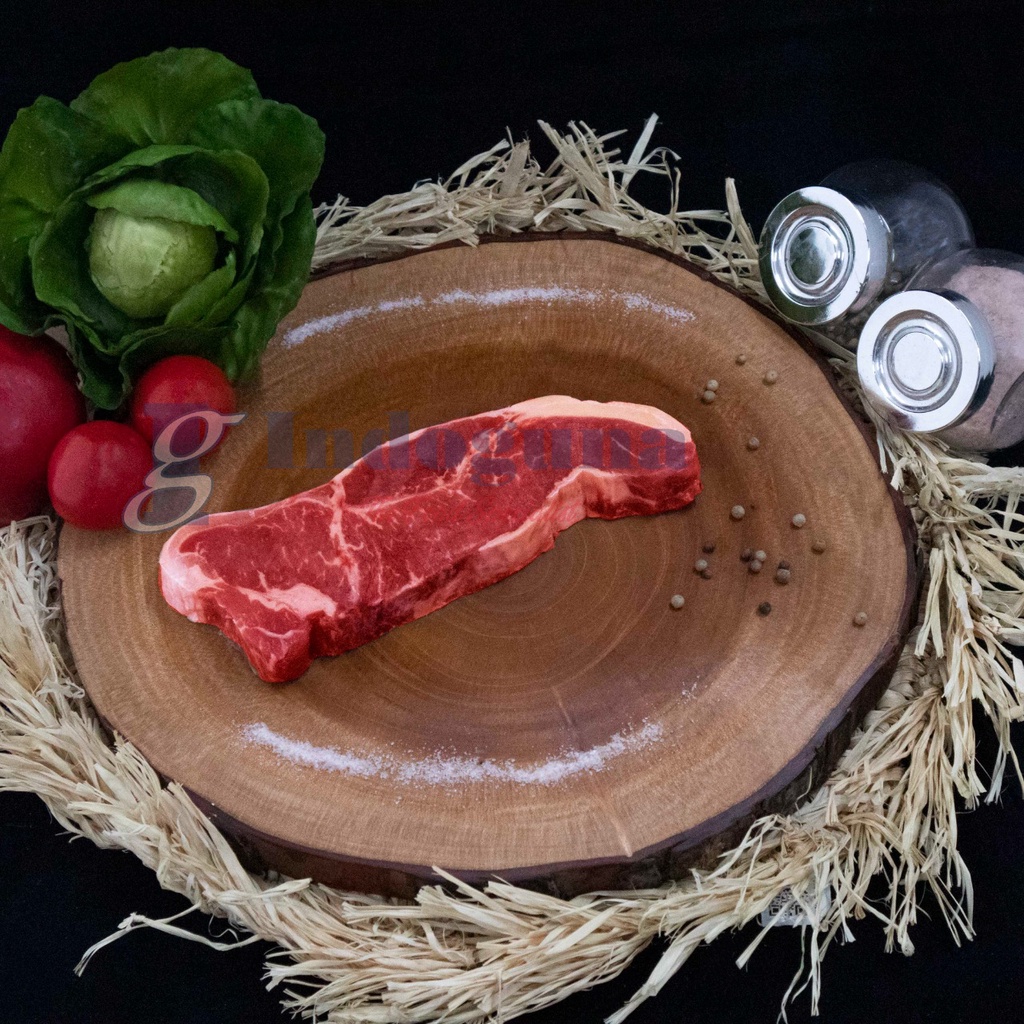 

NZ Striploin PR Grass Fed Cut Steak 200 Gr - Indoguna