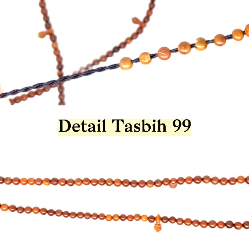 Tasbih kokka 99 Kayu | Kaukah | Fuqaha Natural