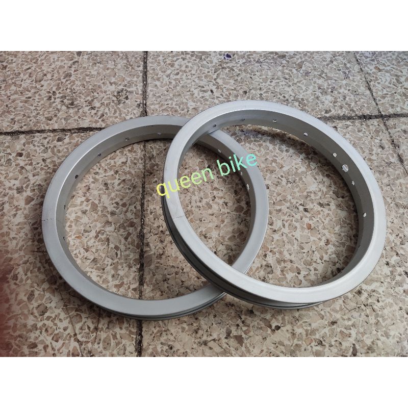 rim velg veleg peleg peleng alloy almini sepeda anak 12 lubang 16h hole (1 pasang)