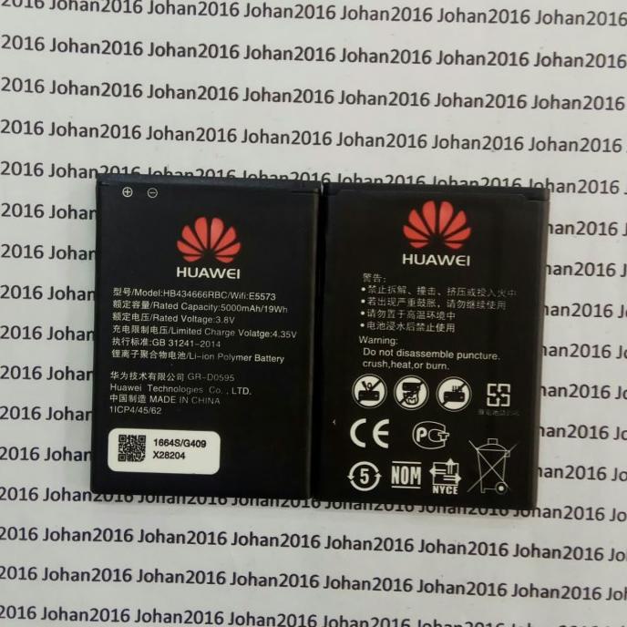 [COD] Baterai Original Huawei Modem Bolt Slim 2 E5577 E5573 HB434666RBC BOOM SALE Kode 259