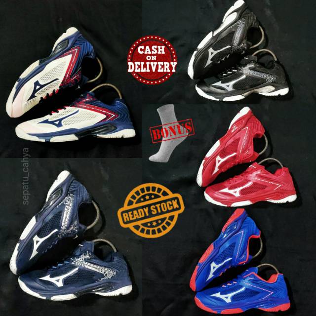 ( COD ) sepatu pria volly MIZUNO WAVE LIGHTNING Z5 low / voli mizuno wlz 5 / sepatu voly
