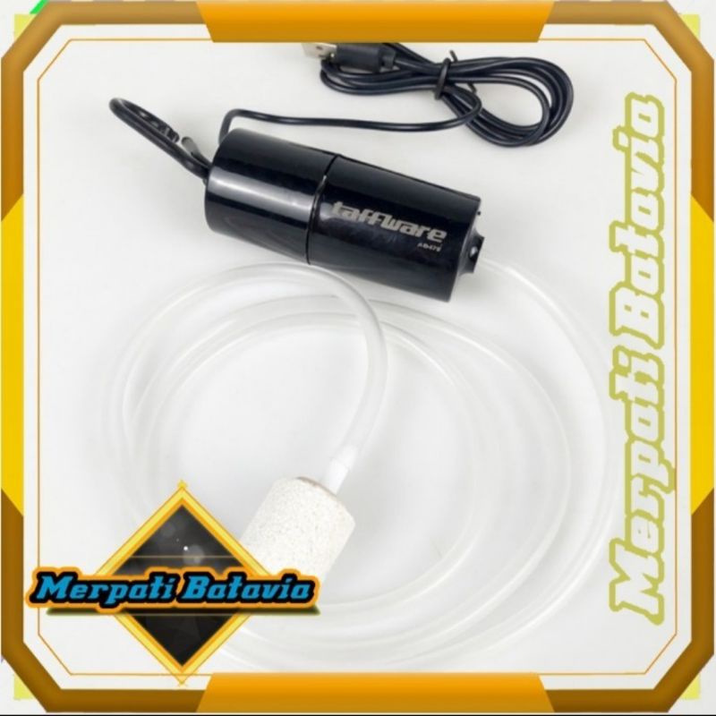 Jual Pompa Udara Aquarium Aerator DC Oxygenator USB 5V Powerbank Silent