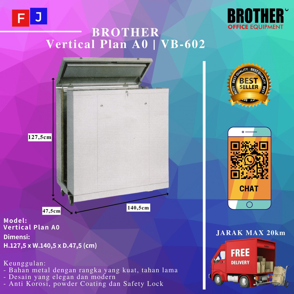 

BROTHER Vertical Plan A0 VB602