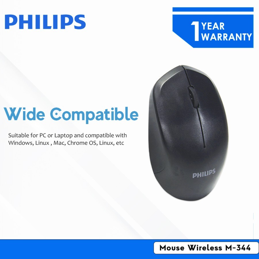 Philips M344 Mouse Wireless M-344