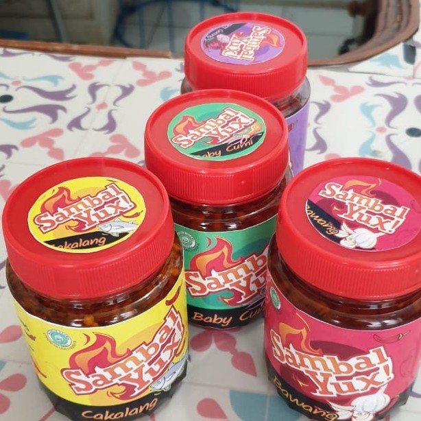 

Sambal Yux Variasi Lengkap 4pcs (CAKALANG,BABY CUMI, BAWANG GORENG PEDAS DAN SAMBAL BAWANG)