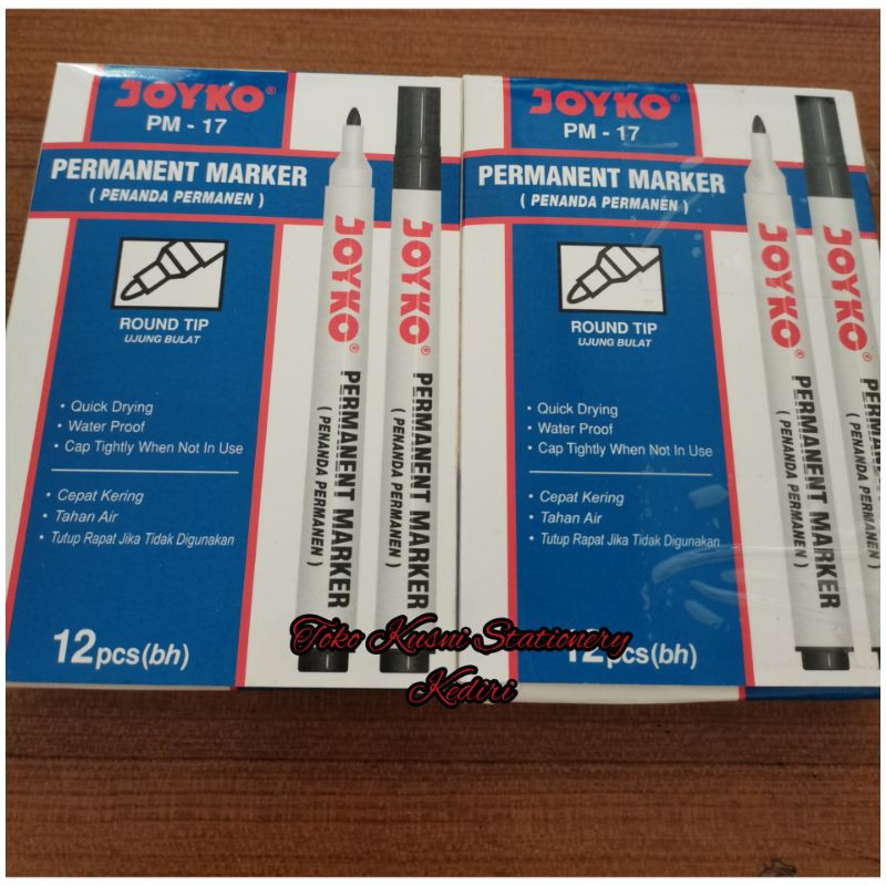 

Permanen Marker Spidol Permanen Joyko PM 17