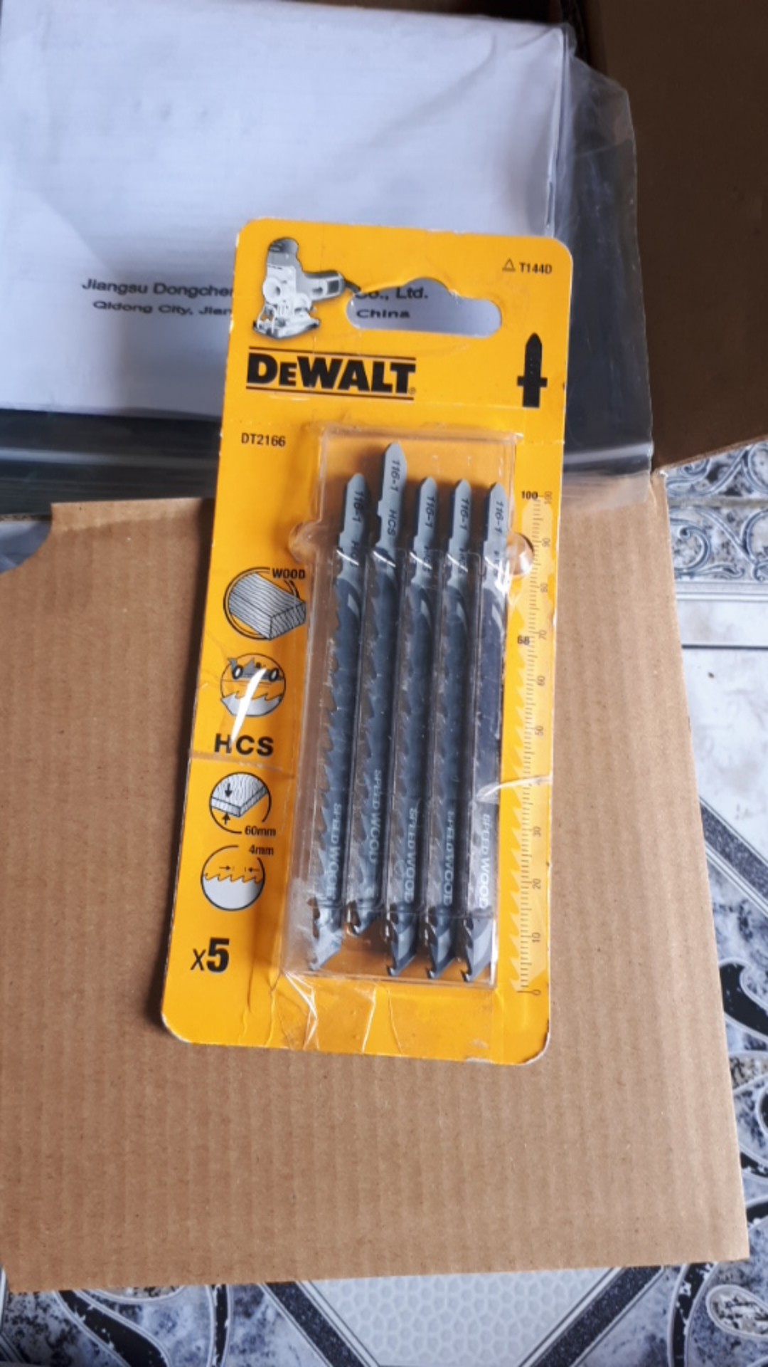 Mata Gergaji Jig Saw Kayu Dewalt Jigsaw Blades For Wod T-shank Dt2166