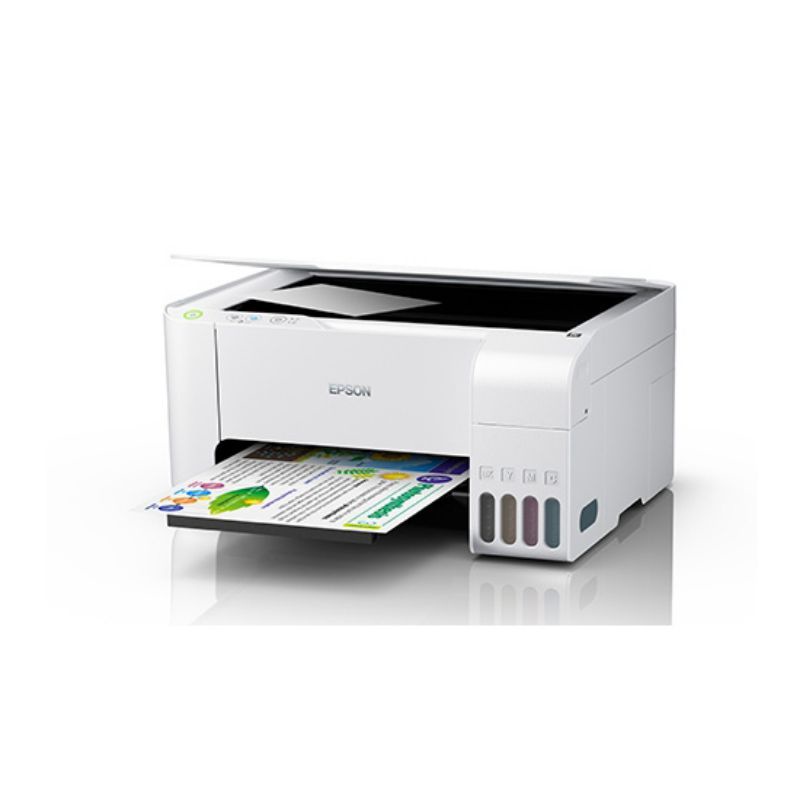 Epson L3216 Putih Original ink 100% (Epson L3210) All In One Printer Print Scan Copy