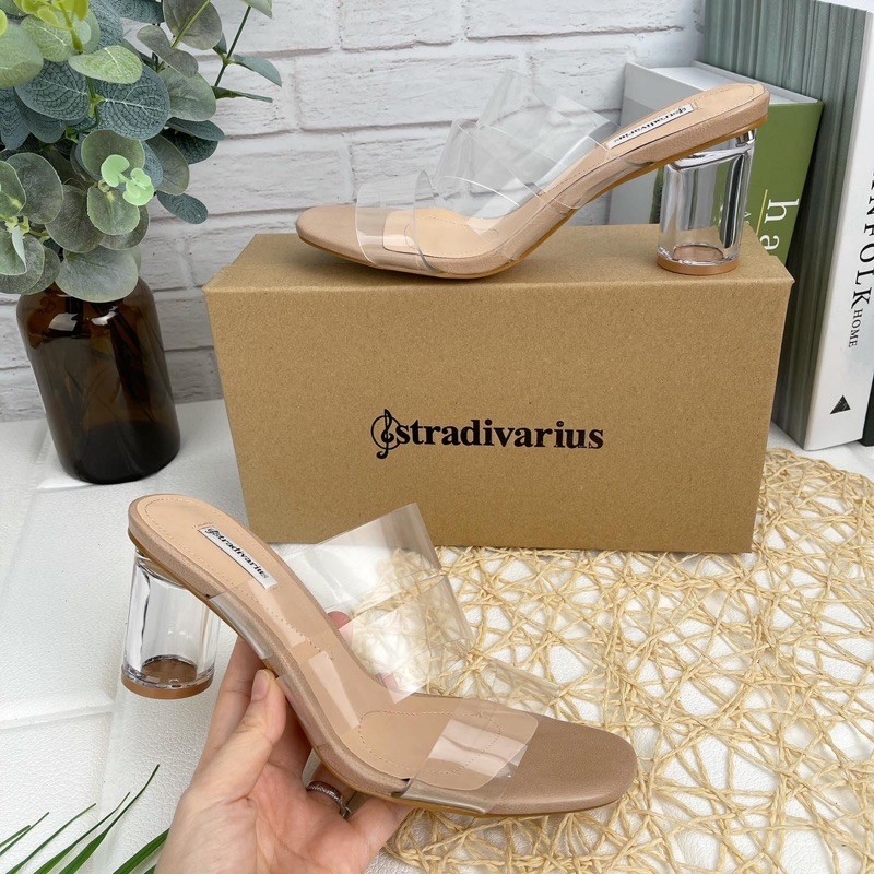 heels 6750/6516 sepatu sendal wanita import realpict
