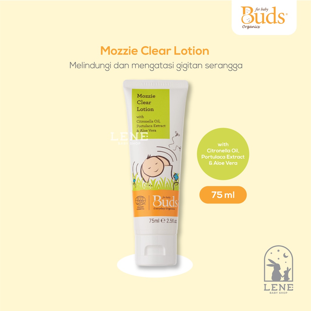 Buds Organics Mozzie Clear Lotion Everyday 75ml