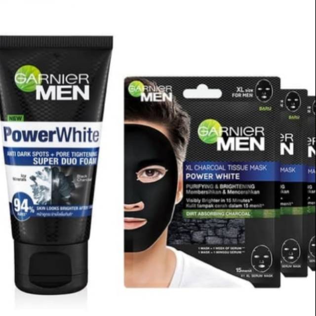 Garnier Men Power White Complete Package