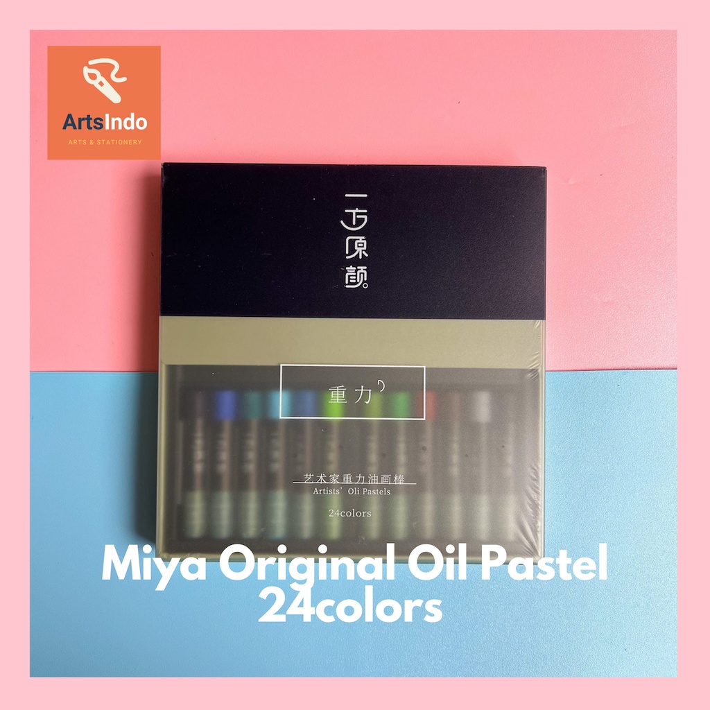 

Miya Original Oil Pastel Krayon Crayon 24 colors
