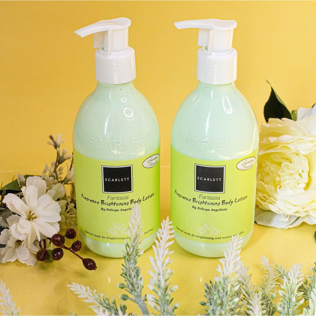 𝐑𝐀𝐃𝐘𝐒𝐀 - Scarlett Whitening Body Lotion 5 Varian - 300ml