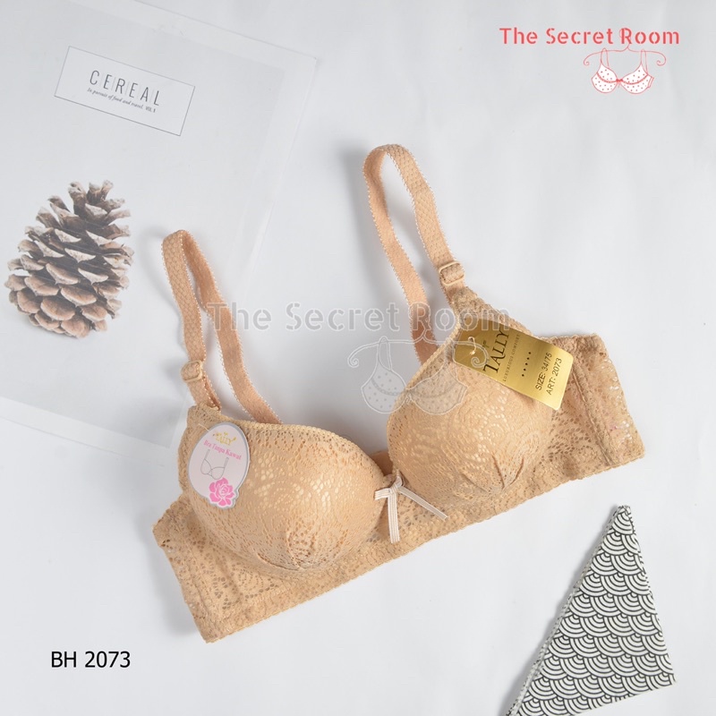 TALLY BRA BH 2073 I CUP B KECIL | TANPA KAWAT I BUSA SEDANG I SIZE 34-38
