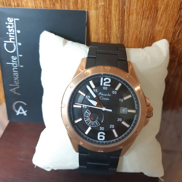 ALEXANDRE CHRISTIE 6536 PRIA ORGINAL AC 6536 AC6536 JAM TANGAN PRIA ORIGINAL