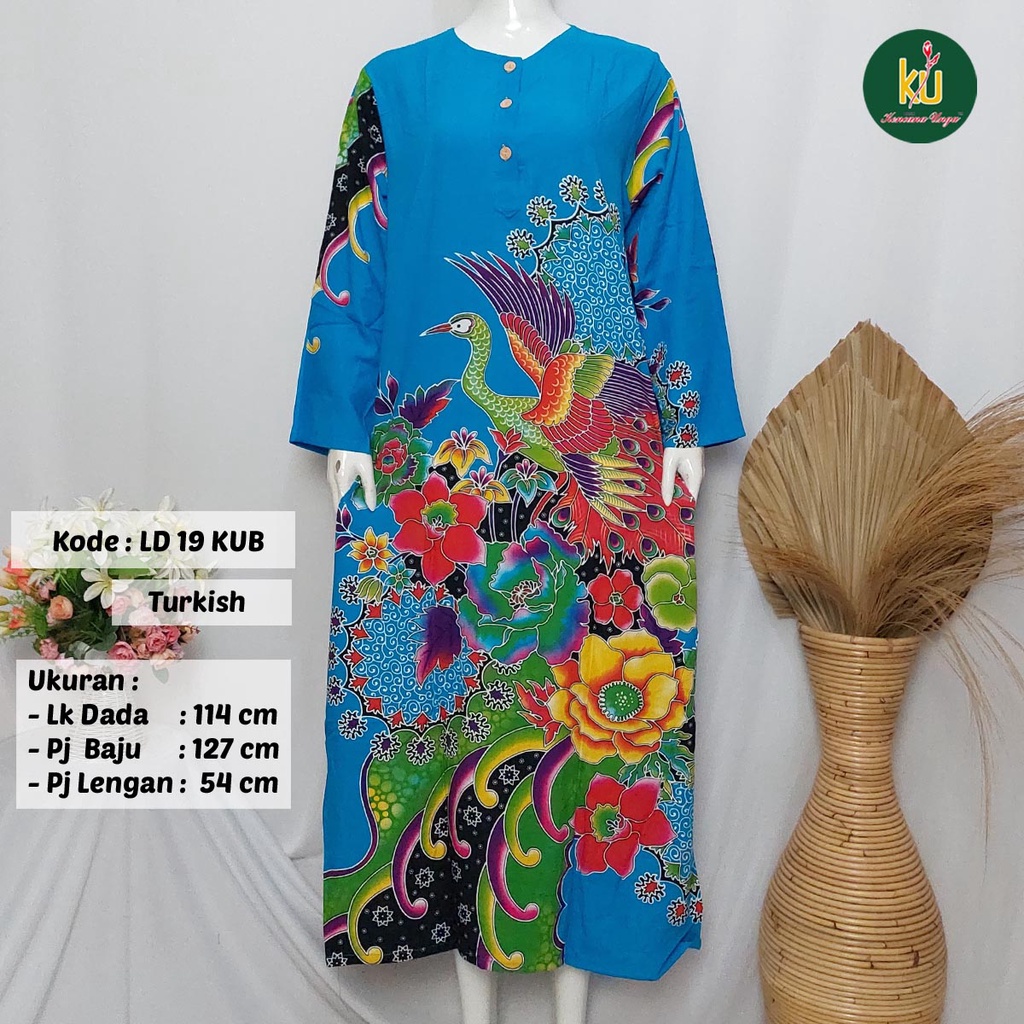 COD LD 20 KUB | DASTER PANJANG KENCANA UNGU ASLI LABEL BIRU | LongDress Wanita Lengan Panjang Busui ini-Turkish I