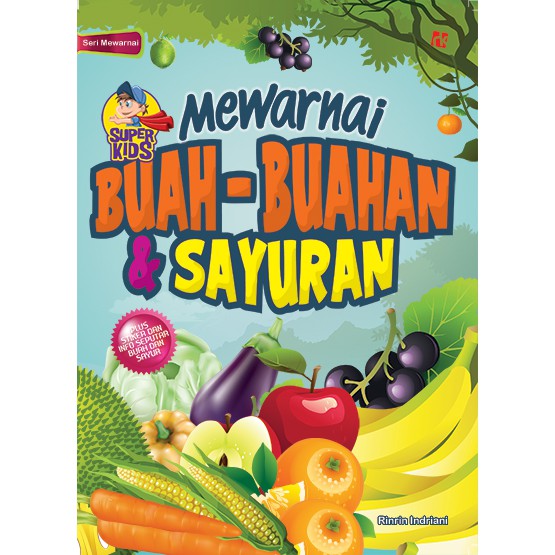 Gambar Mewarnai Mewarnai Buah Buahan Dunia Mewarnai Gambar