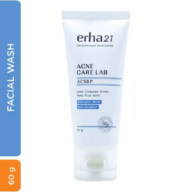 erha facial wash acne