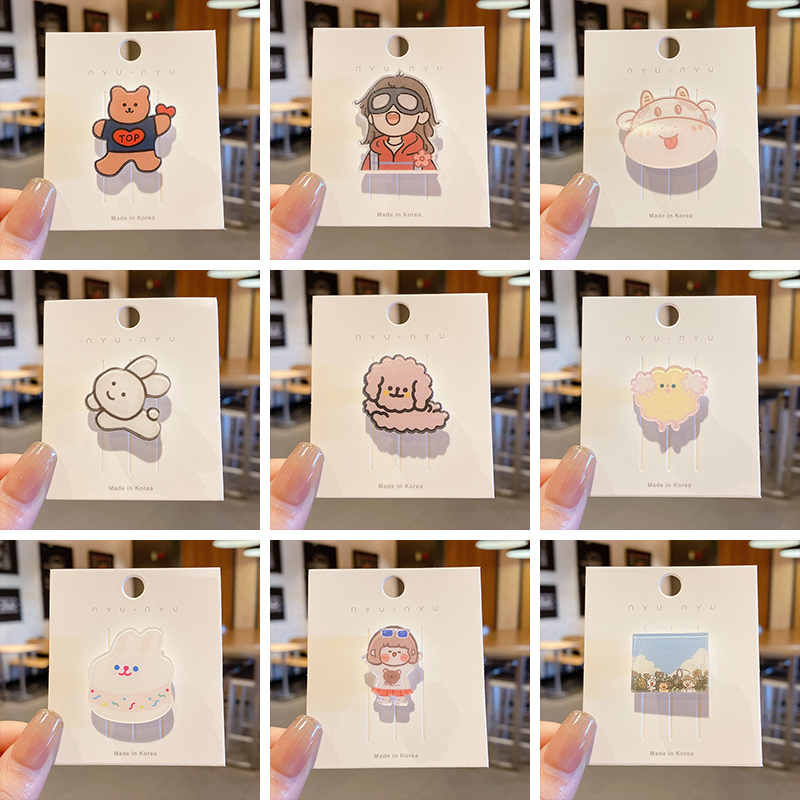 Bros Bentuk Kartun Lucu Gaya Korea