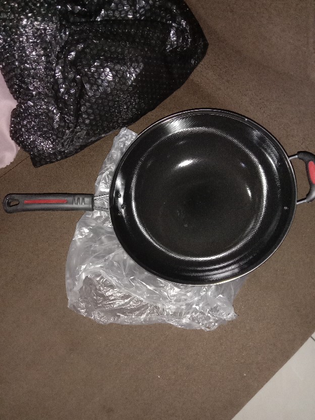 Wajan Enamel Anti Lengket Diameter 32 36cm Tinggi 10cm/wajan/penggorengan Kr.88