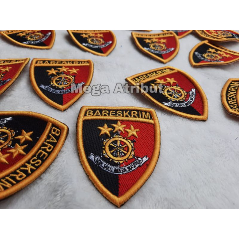 brivet/pin bareskrim polri bordir timbul