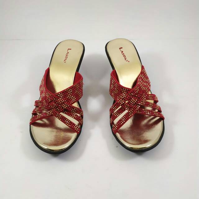 LASBIO - MC12 Sandal Wedges Wanita