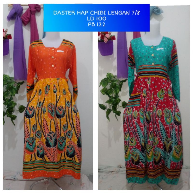 DASTER HAP CHIBI LENGAN PANJANG 7/8