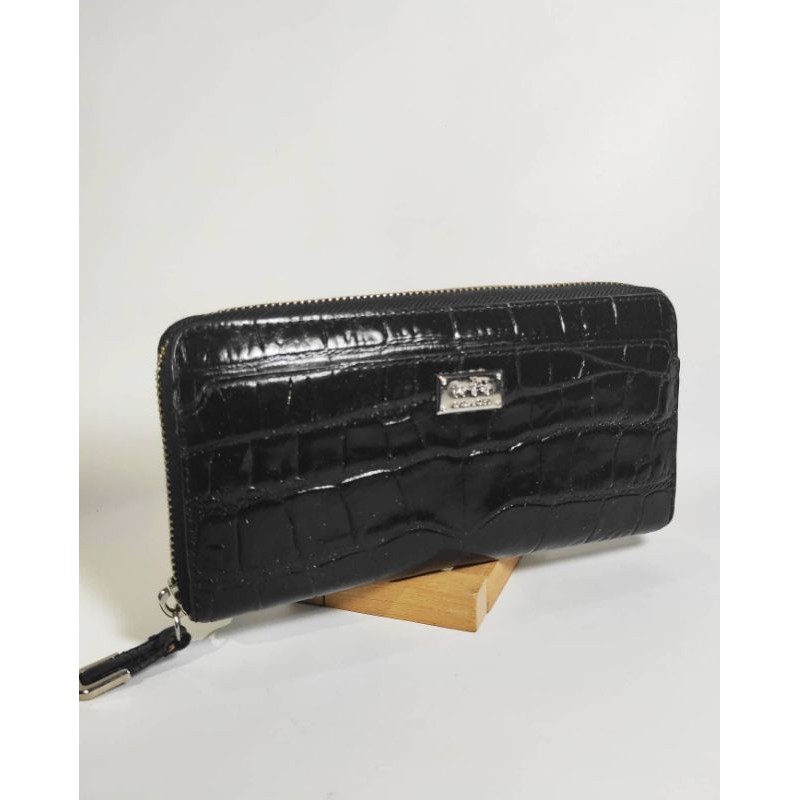 Coach Long Wallet Original Preloved (Dompet)-Black