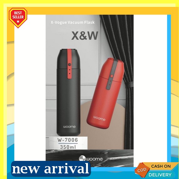 Termos Botol Anti Tumpah Multifungsi Tahan Lama Terbaik Murah Custom K1L1 Tahan Panas Suhu Simple Be